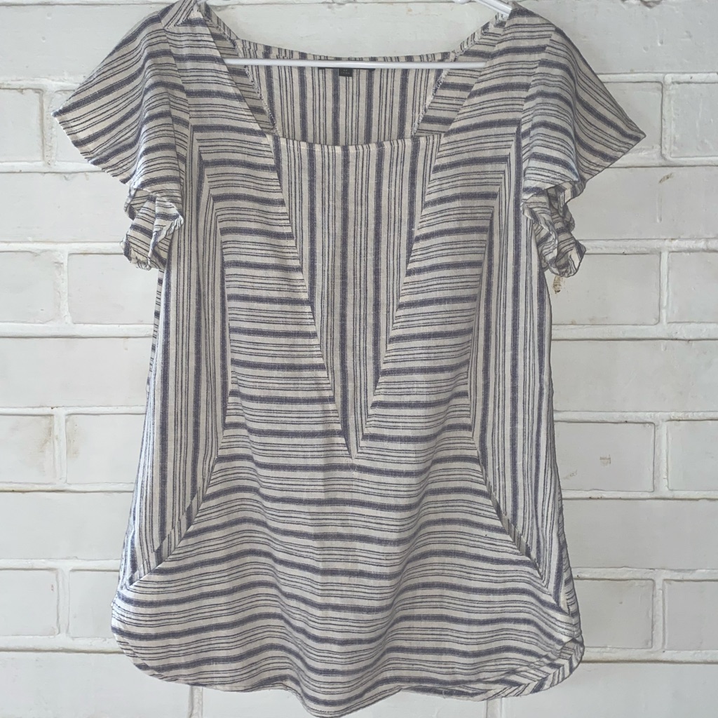 Striped Patterned Blouse